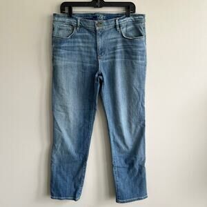 LOFT Relaxed Straight Jeans Denim Size 30 / 10